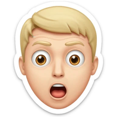 crea un emoji de un hombre que de a entender algo increible sticker