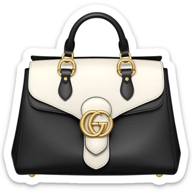 White gucci bag sticker