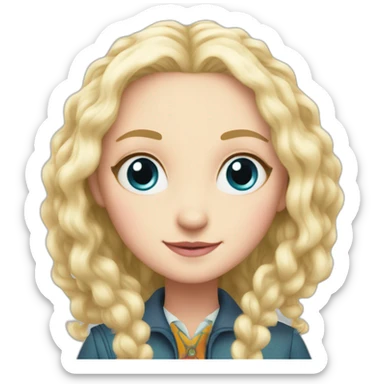 Luna lovegood sticker