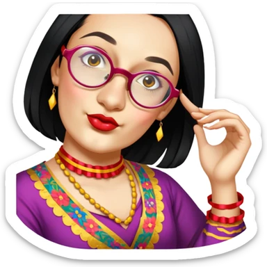 Traditional Dancer sticker