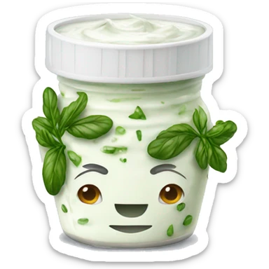 Greek Tzatziki sauce sticker