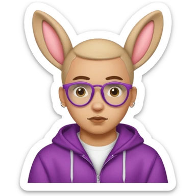 Bad bunny  sticker