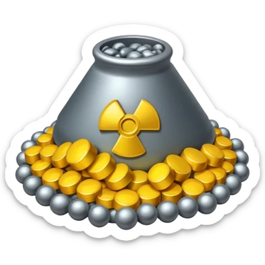 Uranium sticker