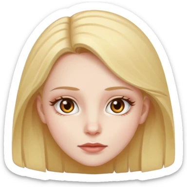 Sable Ward from dead by daylight ejth hazel eyes  sticker