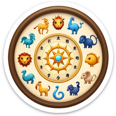 Zodiac signs sticker