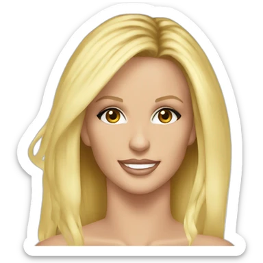 Britney Spears celebrity sticker