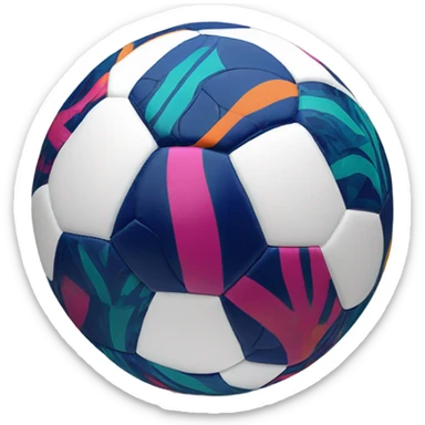 futsal ball sticker