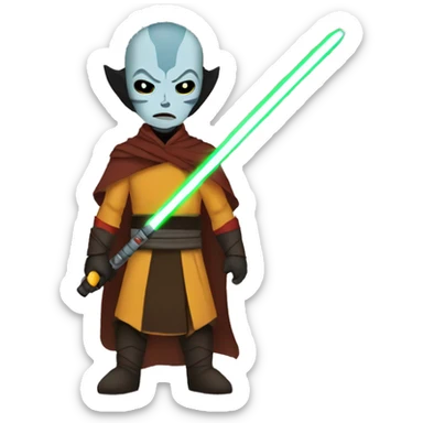 aang darth vador sticker