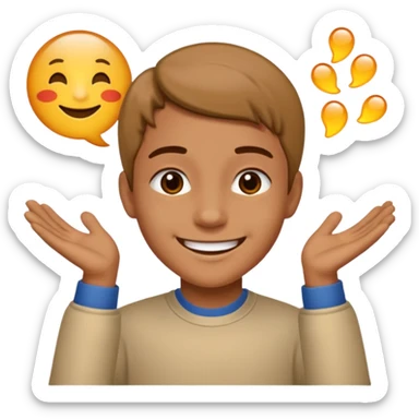 dapping up while saying "alr bet"  sticker