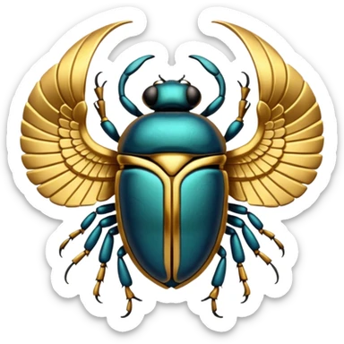 Scarab Egypt Symbol sticker