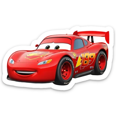 lightning mcqueen sticker