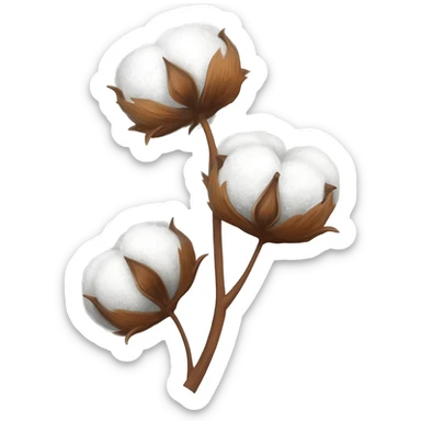 a salk of Cotton sticker