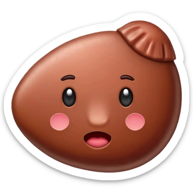 create a raw liver emoji sticker
