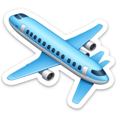 Airplane mode emoji sticker