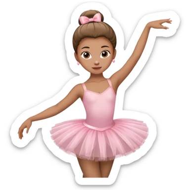 🩰加上💗 sticker