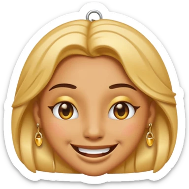 Sasssy emoji baddie edition sticker