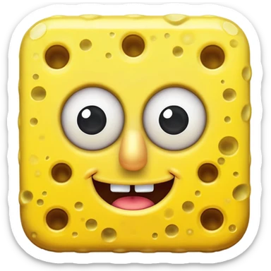 SpongeBob ￼ sticker