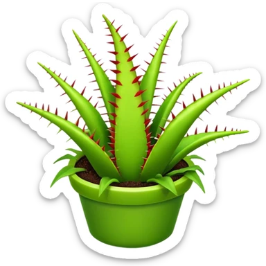 Venus flytrap sticker