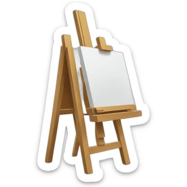 easel sticker