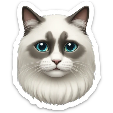 Neva Masquerade cat sticker