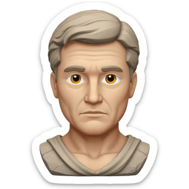 bust of Werner Sombart sticker