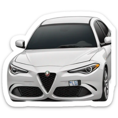 Alfa Romeo giulia sticker