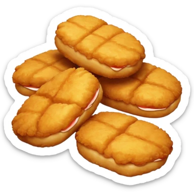 Chicken nuggets  sticker