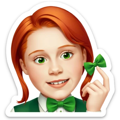 Stylish Leprechaun sticker