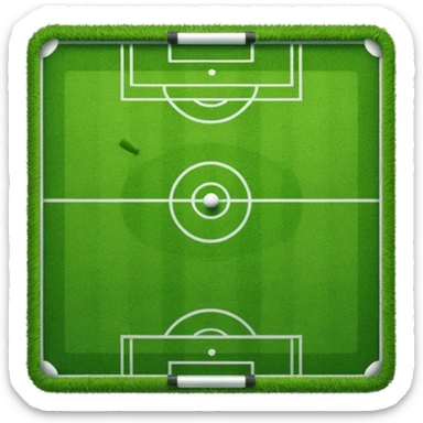 grass soccer field sticker