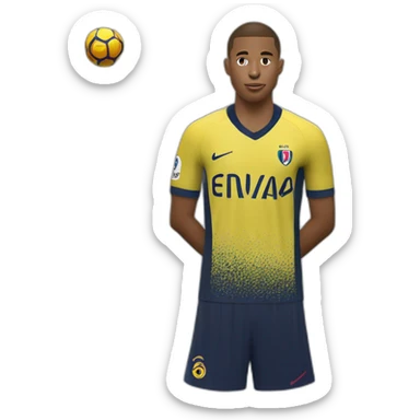 jude bellingham abrazado a florentino perez y a su espalda mbappe llorando sticker