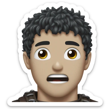 Guts from berserk sticker