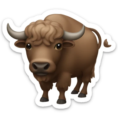 Buffalo, con letras que diga esteli nicaragua  sticker