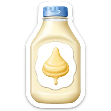 bustina monoporzione di maionese sticker