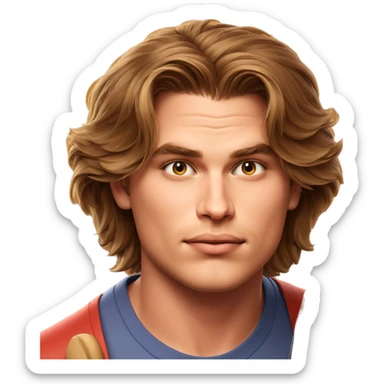 heartfelt moment between friends sticker