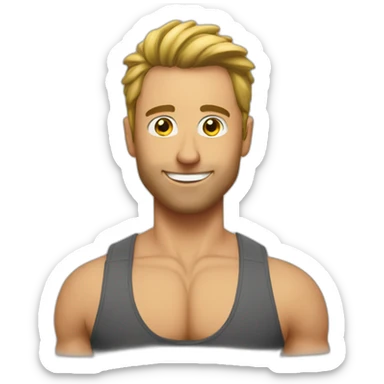 Mattdoes fitness sticker