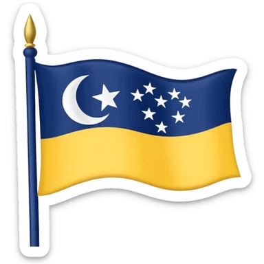 Fenerbahçe bayrağı sticker