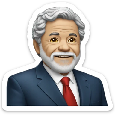 lula presidente sticker