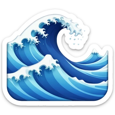 wave sticker