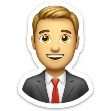 Sales Person sticker