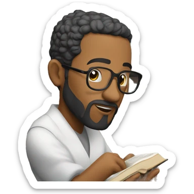 Literature cart bible study sticker