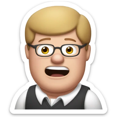 Peter Griffin from Family Guy sticker