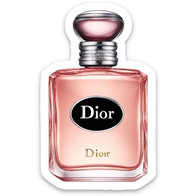 dior perfume sticker