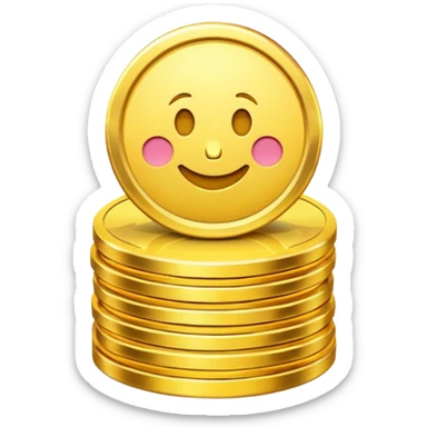 The secret to success emoji that looks like digital currency sticker