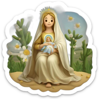 peregrinas coto de doñana para la virgen del rocio sticker