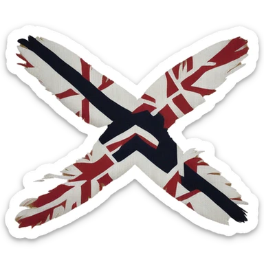 Indigenous Australian flag sticker