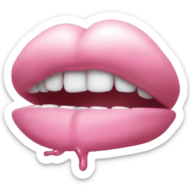 Rhode lip peptide  sticker