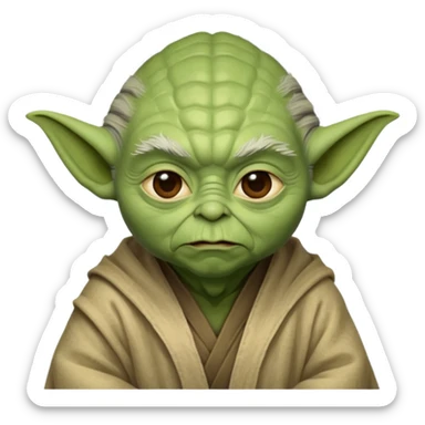 master yoda sticker