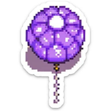 purple bomb power up item sticker
