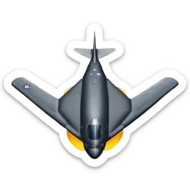 b-2 bomber sticker
