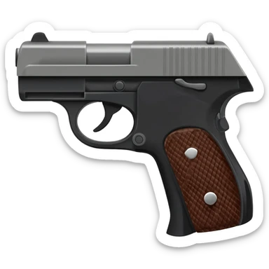 pistol sticker
